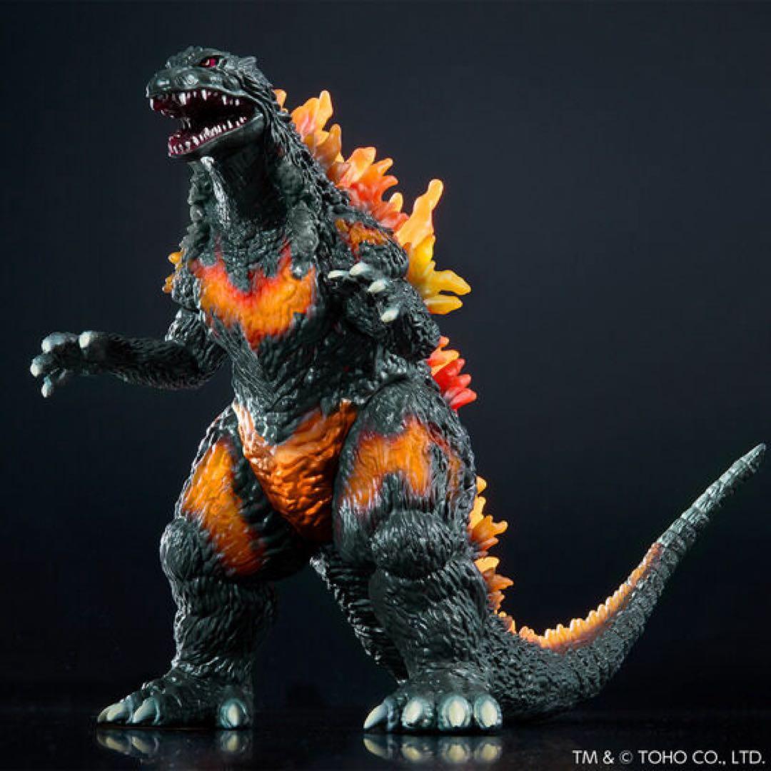 【新品/伝票跡なし】ムービーモンスターシリーズ バーニングミレニアムゴジラ