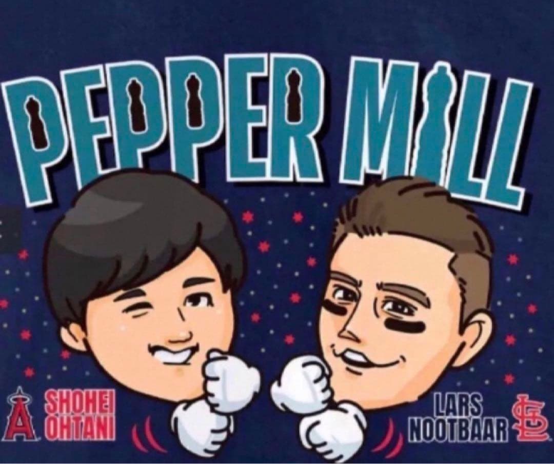 WBC侍ジャパン　 大谷xヌードバー　ペッパーミルTシャツ　Mサイズ