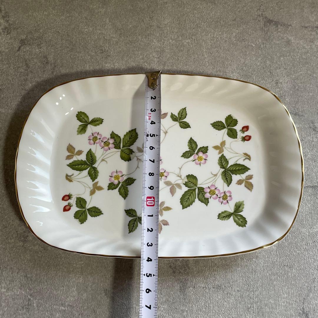 美品　  ワイルドストロベリー プレート