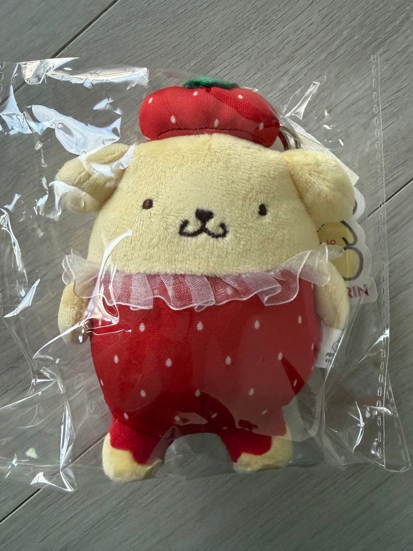 レピピアルマリオ　ポムポムプリン　マスコットホルダー　おにぎり　プリン　いちご
