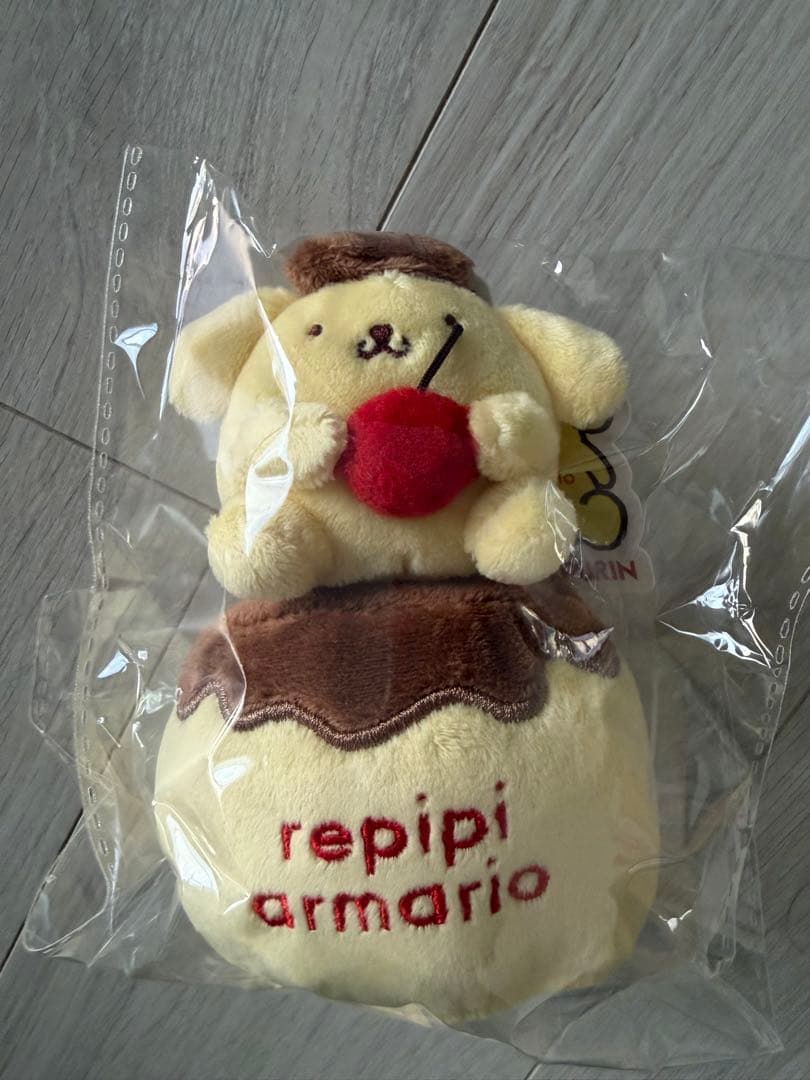レピピアルマリオ　ポムポムプリン　マスコットホルダー　おにぎり　プリン　いちご