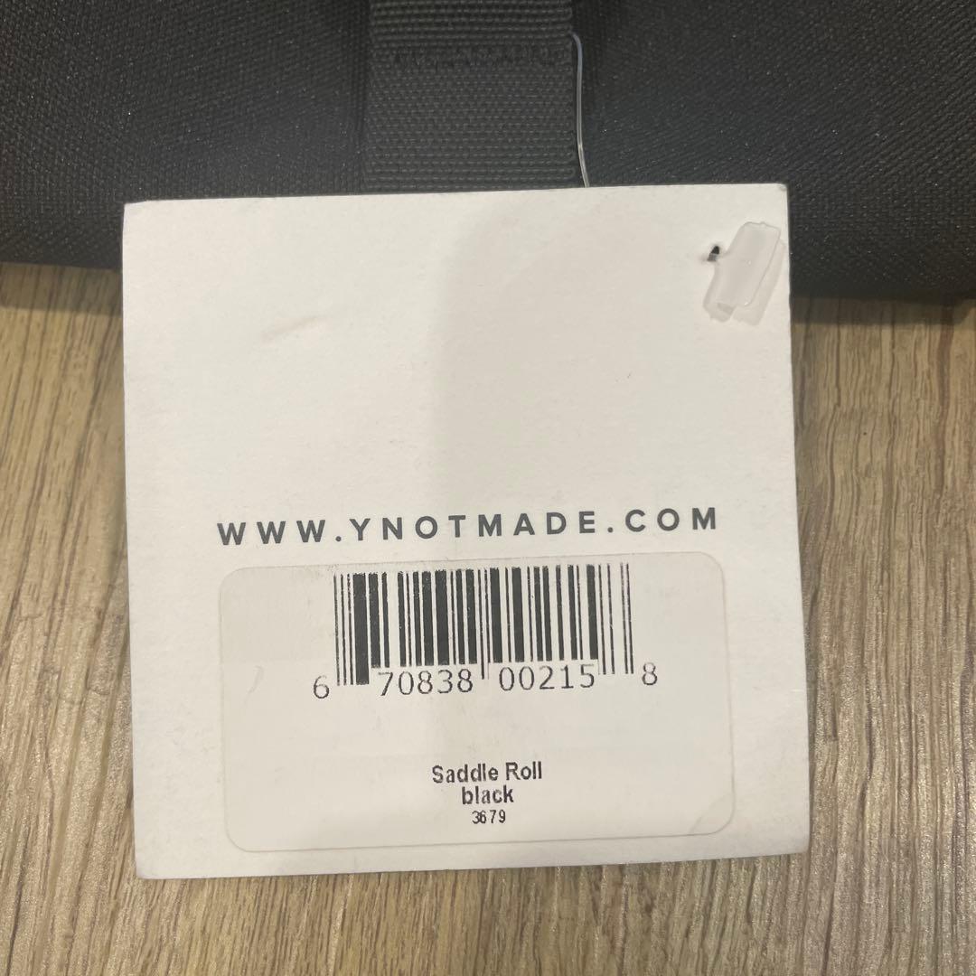 【新品】YNOT ワイノット　サドルバッグ　Made in 
