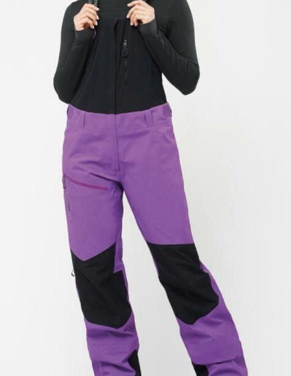 サロモン 男性用　シェルビブパンツ M MOON PATROL GORETEX