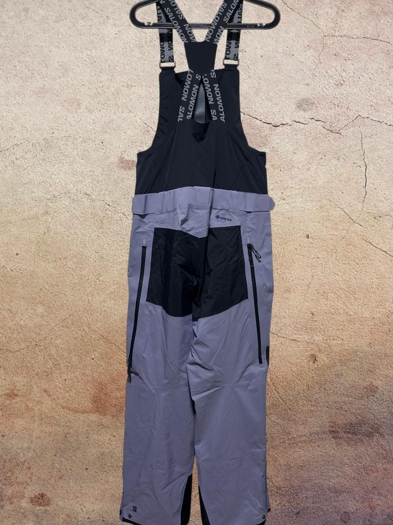 サロモン 男性用　シェルビブパンツ M MOON PATROL GORETEX