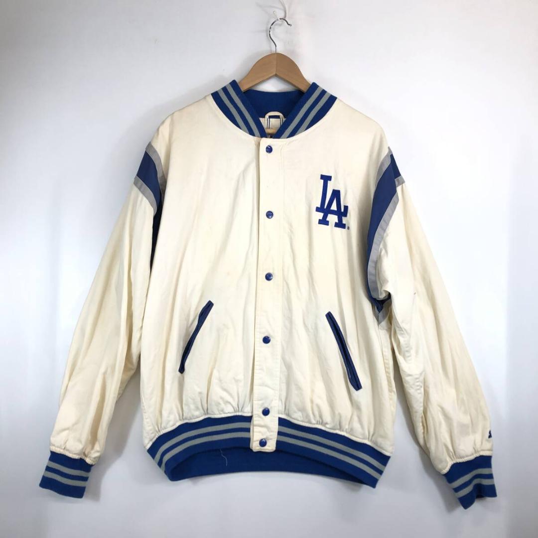 90s MLB STARTER コットンスタジャン ブルゾン ドジャース XL