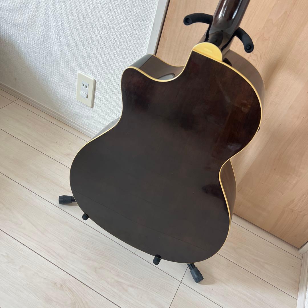 【美品】S.yairi エレアコ YE-35 BKB アコースティックギター