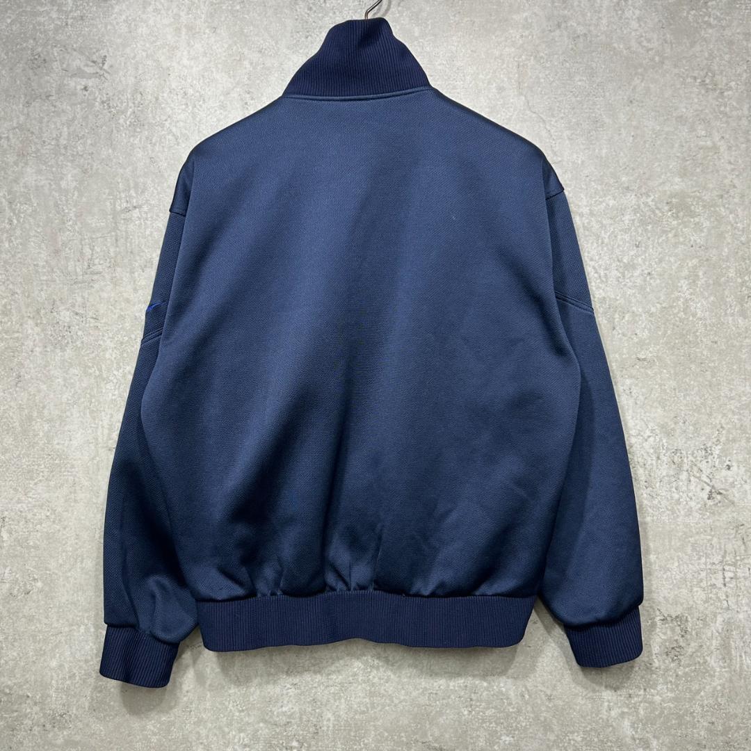 ★90s NIKE セットアップトラックジャケット＆パンツ 銀タグ L ネイビー