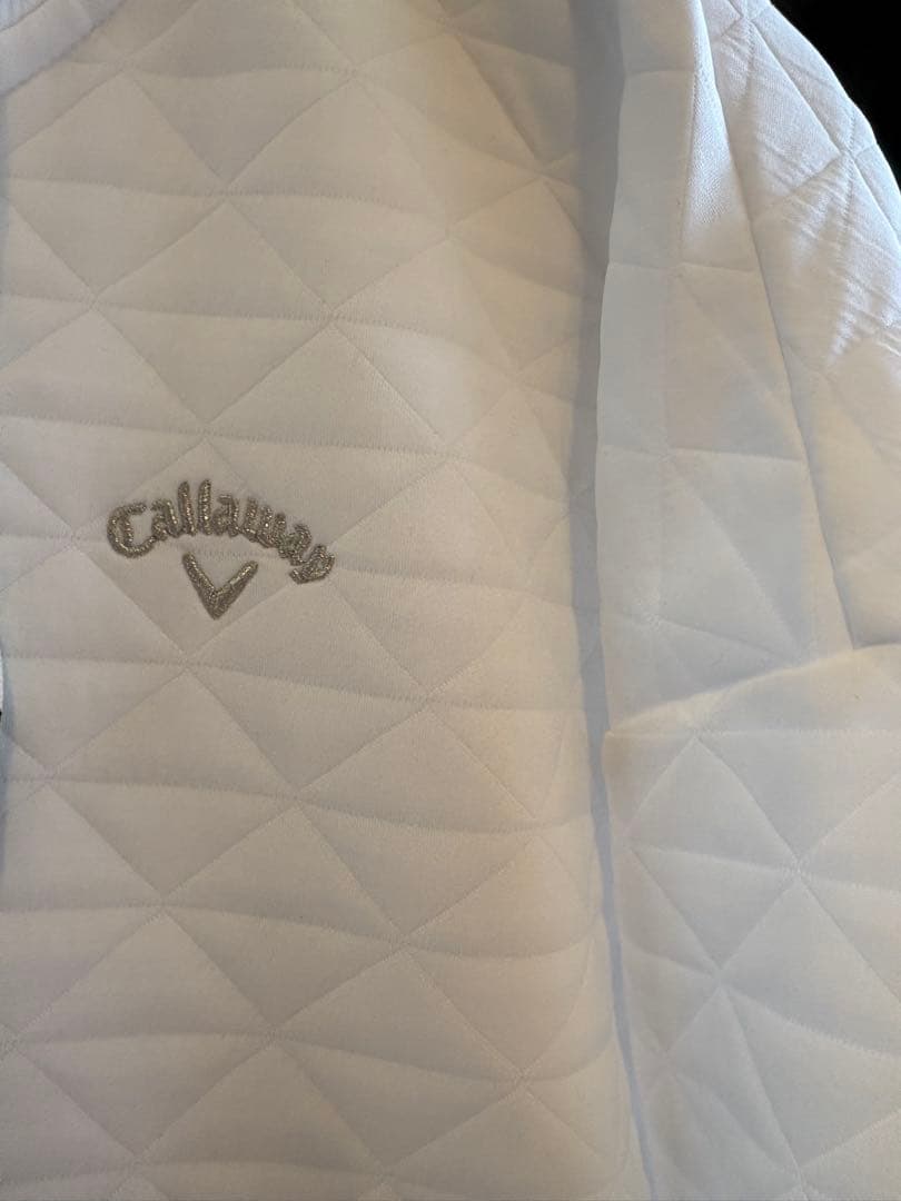 Callaway キルティングジャケット S ホワイト