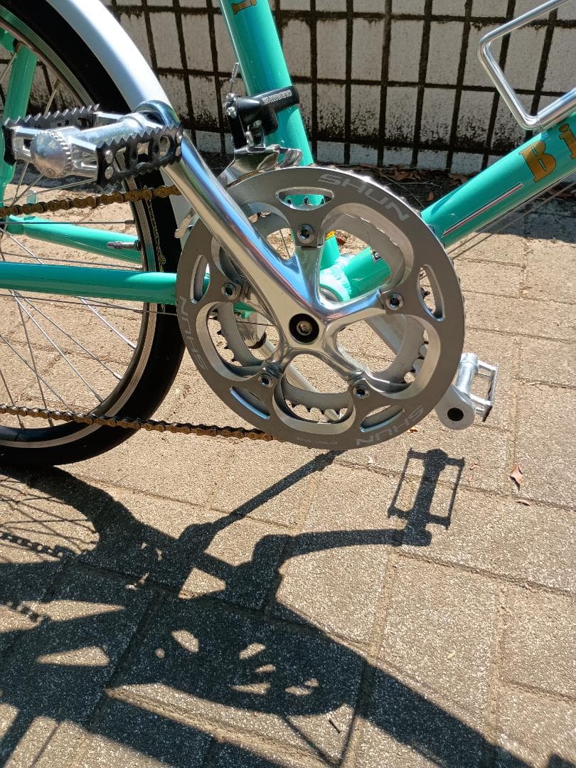 【引取り限定】 Bianchi ビアンキ ミニベロ8 Lepre