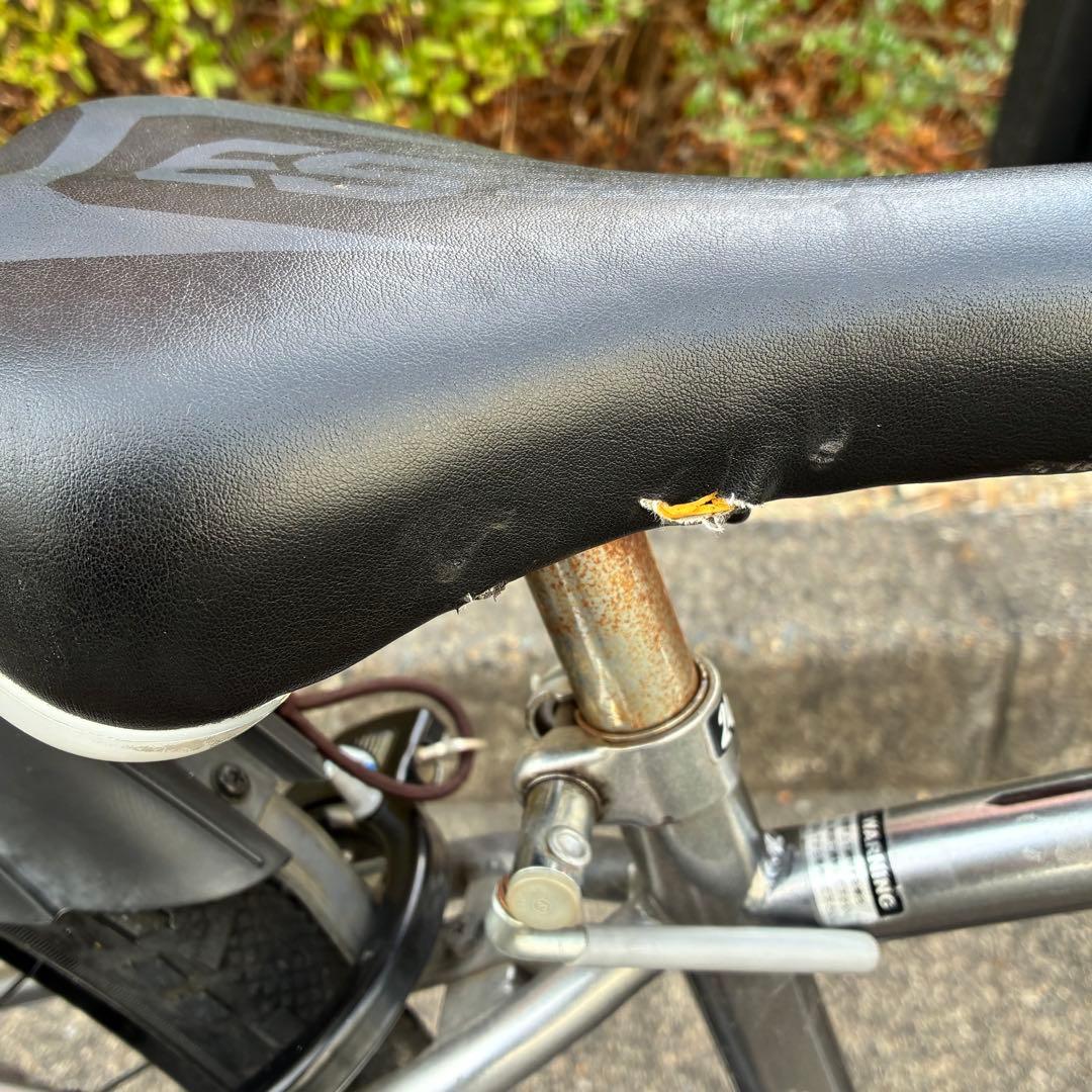 【大阪直接引き取り】◆ジュニア自転車 あさひ DRIDE シルバー◆24インチ