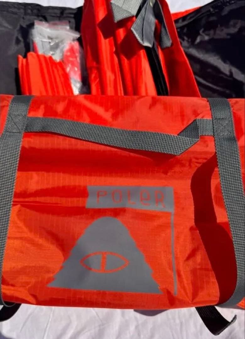 POLeR（ポーラー） 2 PERSON TENT テント オレンジ 美品