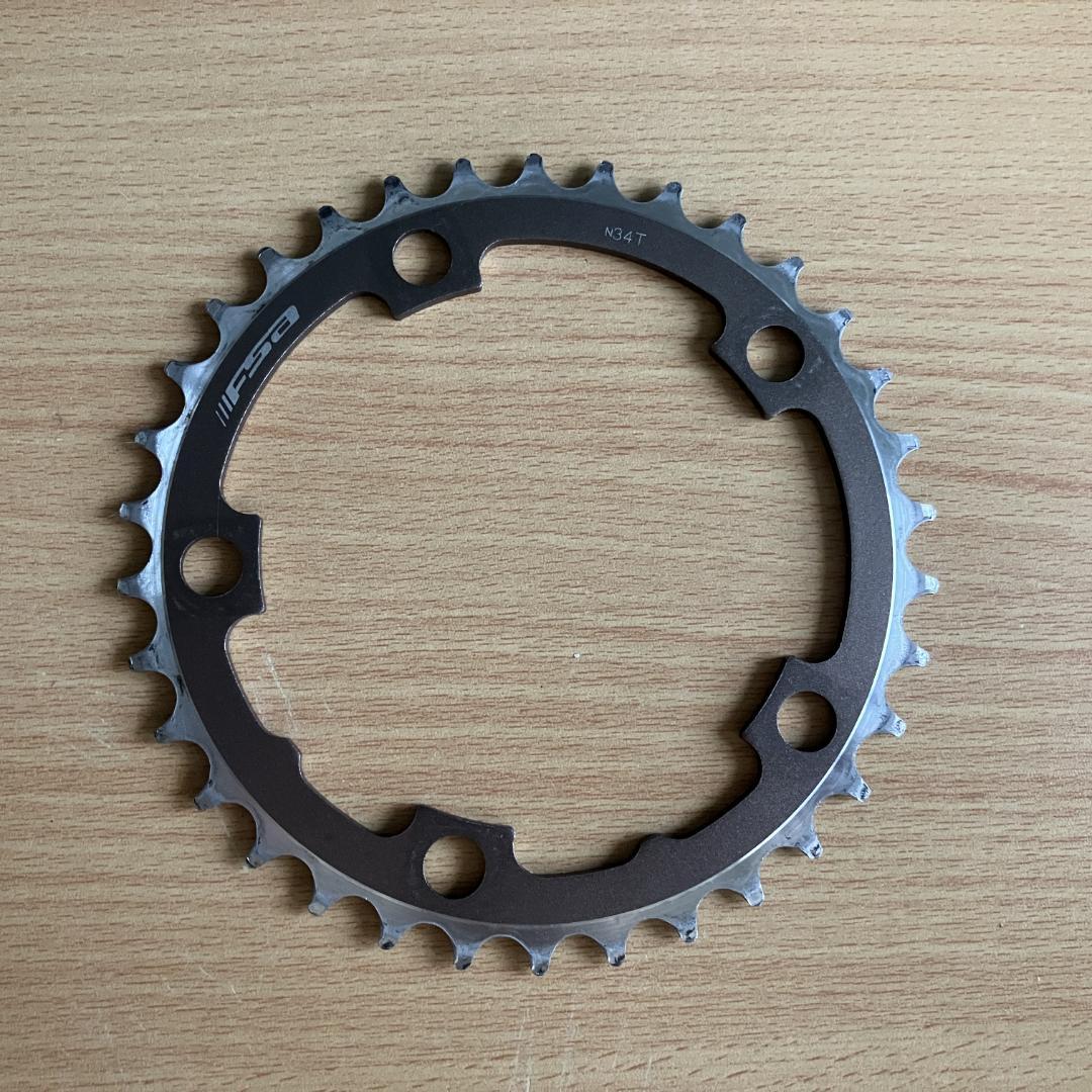 FSA SL-K カーボンクランクセット 170mm 34/50T（純正リング）