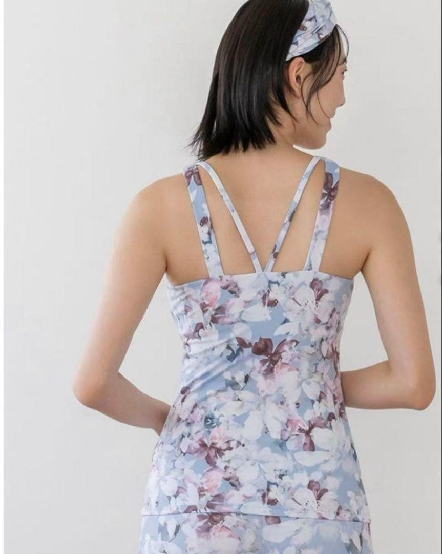 美品⭐︎スカーラ⭐︎ラバ⭐︎ヨガウェア上下セットアップ