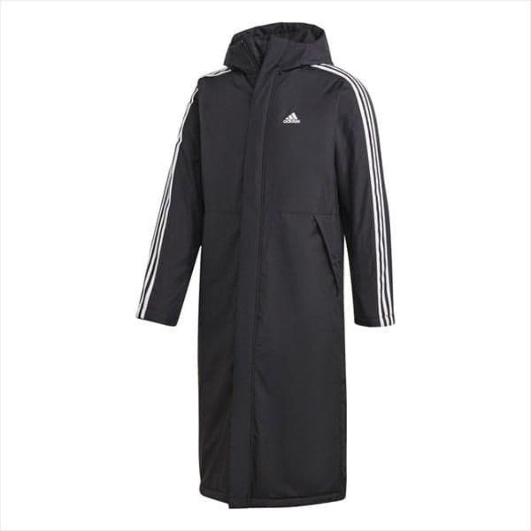 アディダス サッカー ベンチコート ライトインサレーテッド ロングコート 2XL