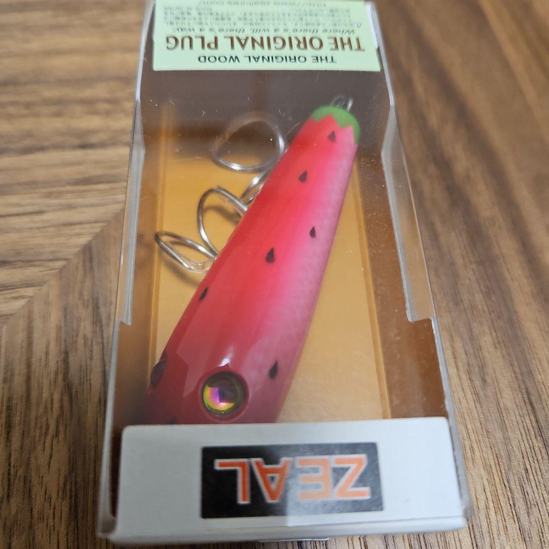 ZEAL トップルアーテラー、イバラ釣具オリジナルカラーイチゴ