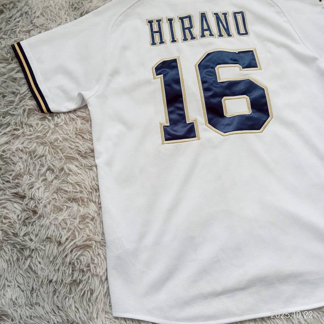 バファローズ Buffaloes HIRANO 平野佳寿 ユニフォーム 16 M