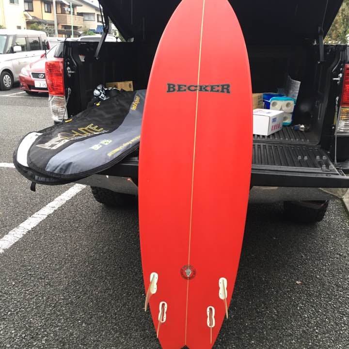 BECKERサーフボード