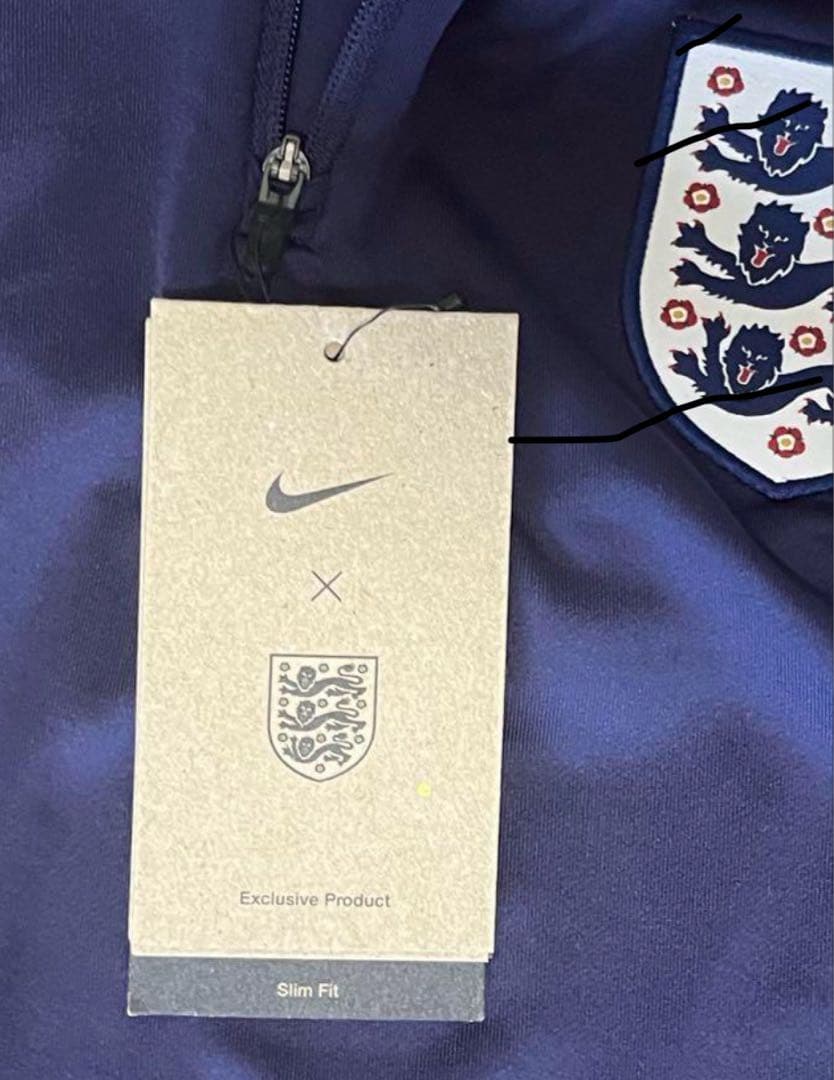 NIKE イングランド代表　ドリルトップ　トレーニングトップ　サッカー　ジャージ