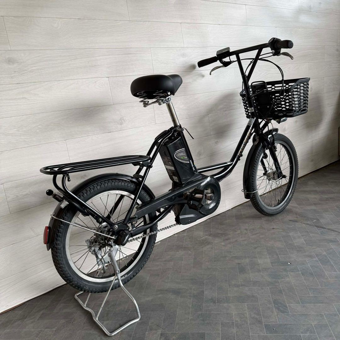 電動アシスト自転車 ブラック バスケット付き