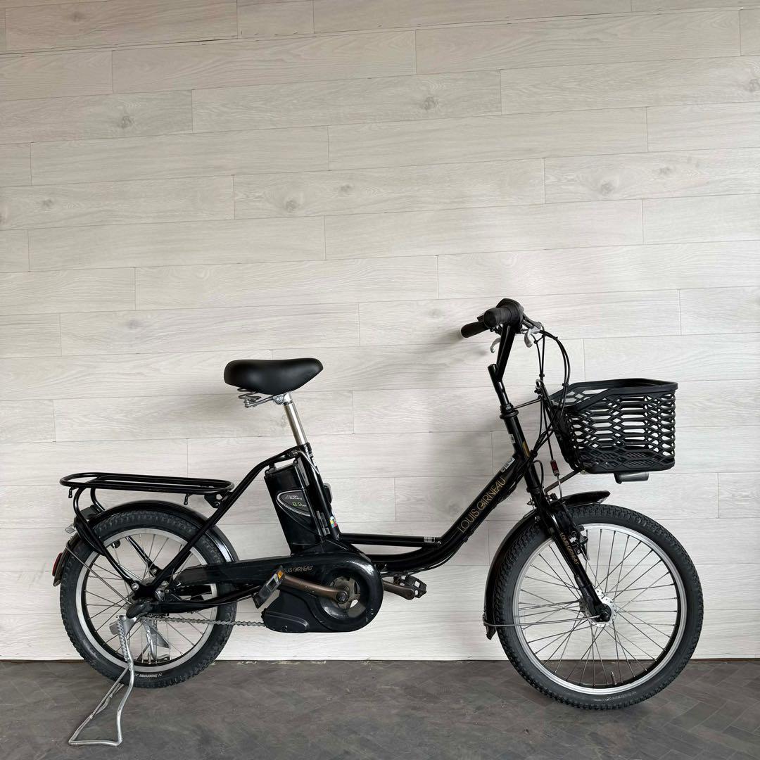 電動アシスト自転車 ブラック バスケット付き