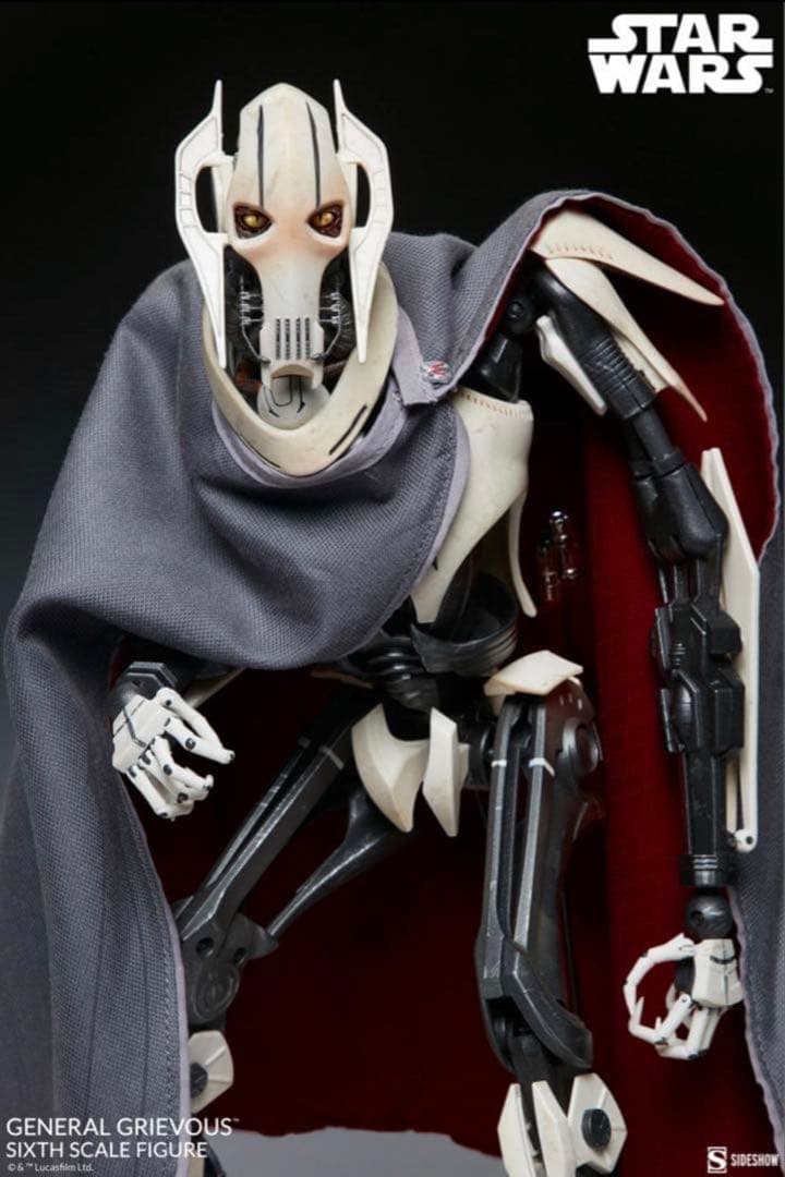 スター・ウォーズ グリーヴァス将軍（バージョン２） １／６スケールフィギュア