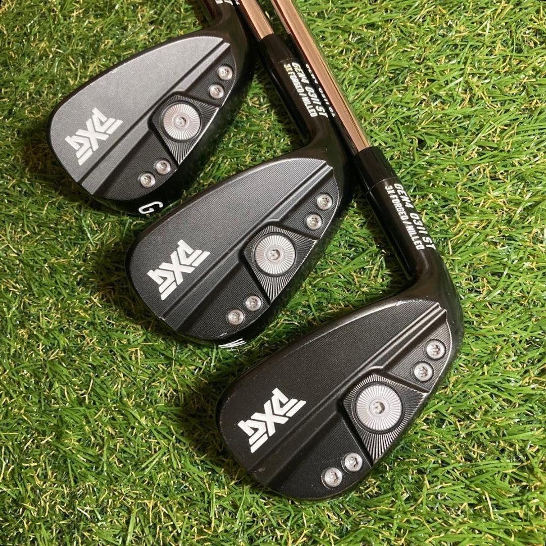 レフティ　PXG GEN4 0311 ST マッスルバックアイアン5本　左 MB