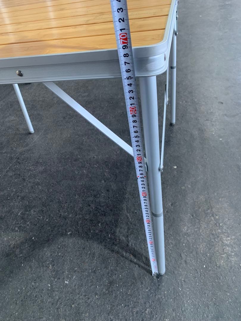 【値下げ！美品】NEUTRAL OUTDOOR 折りたたみテーブル LL