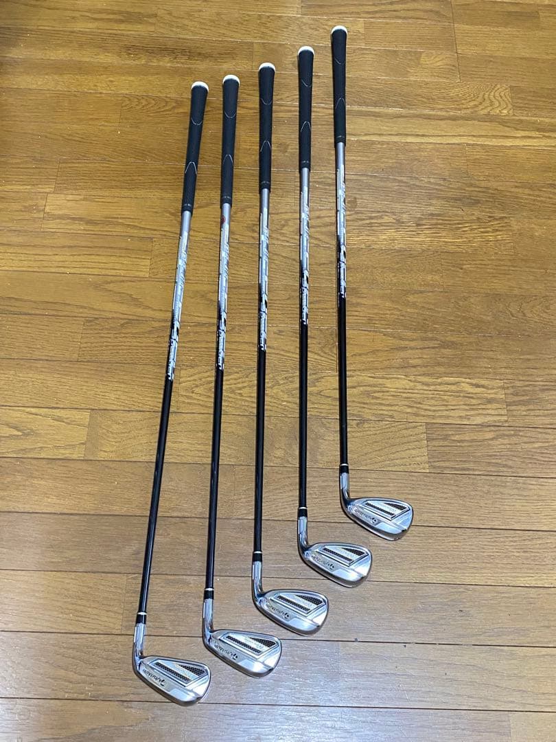 TaylorMade Mグローレアイアンセット #5〜9,PW 5本セット