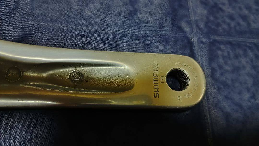 ＊訳あり欠品あり＊SHIMANO ALFINE クランクアーム シルバー