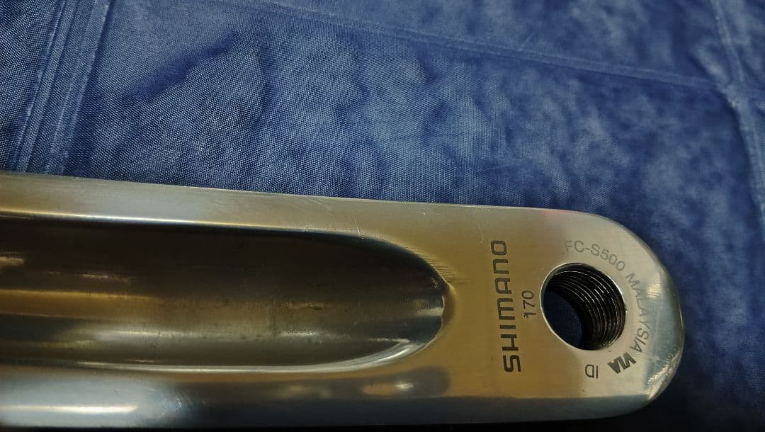 ＊訳あり欠品あり＊SHIMANO ALFINE クランクアーム シルバー