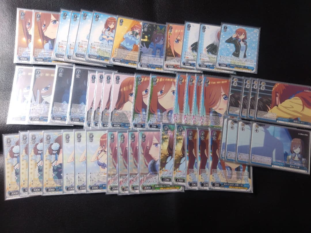 ヴァイスシュヴァルツ 引退品 五等分の花嫁 デッキ5個セット+デッキパーツ