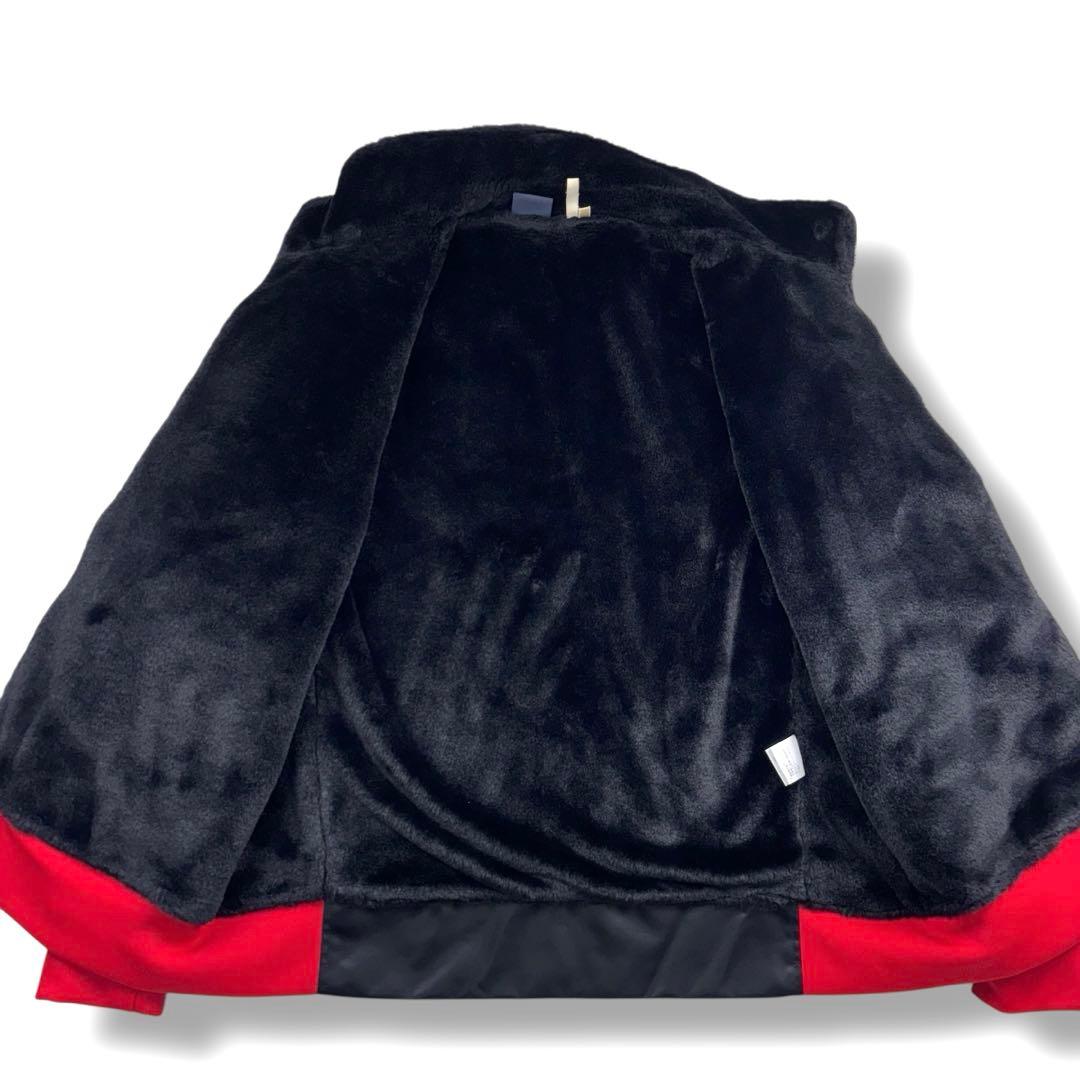 美品 ムータマリン rockdude ボアジャケット ナイロン ゴルフ 04 黒