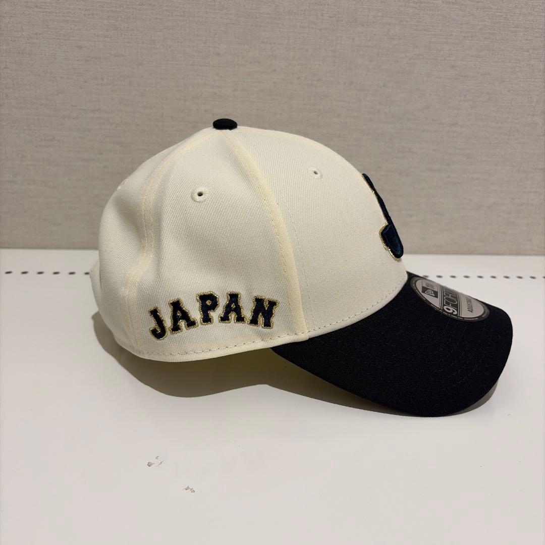 NEW ERA 9FORTY ニューエラ 帽子 WBCクロームホワイト/ネイビー