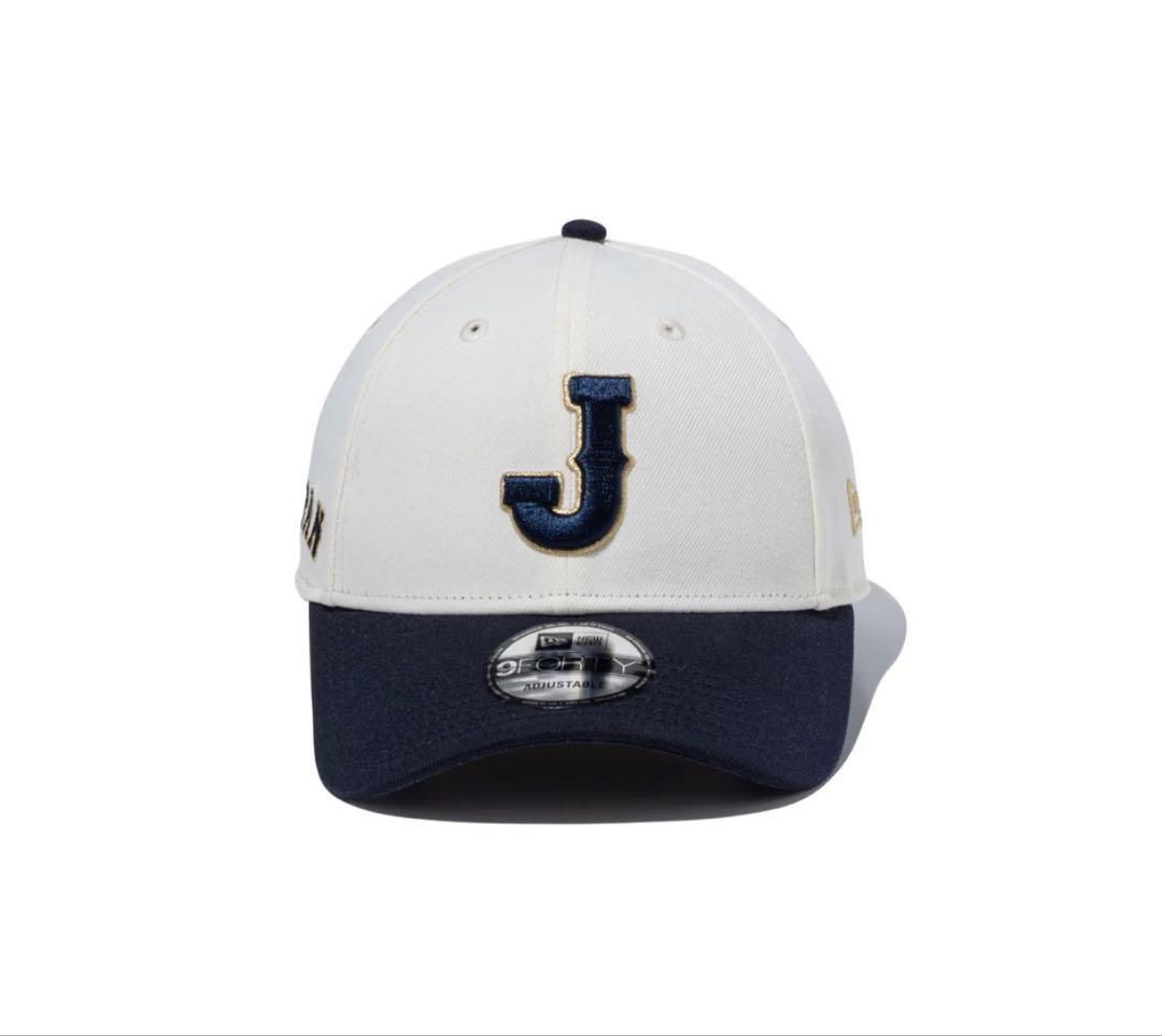 NEW ERA 9FORTY ニューエラ 帽子 WBCクロームホワイト/ネイビー