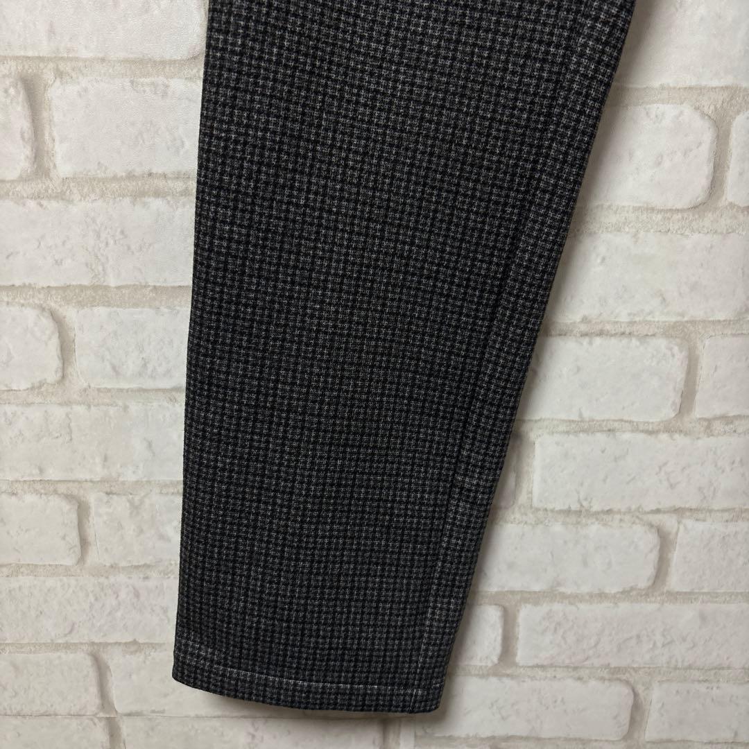 【美品】 MUNITALP ゴルフウェア　パンツ　ダウン　グレー　刺繍　78