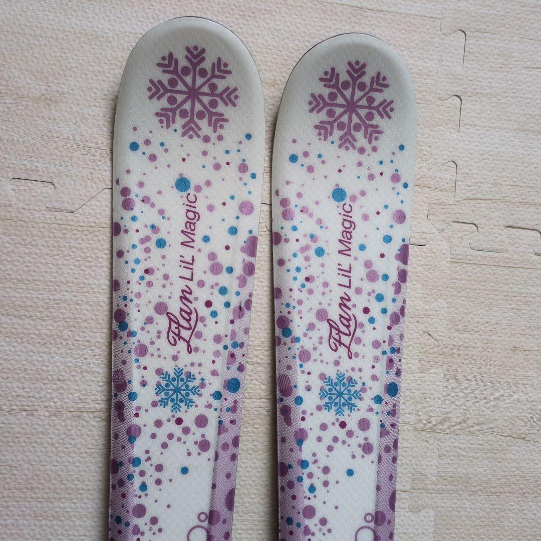Elan　スキー板130cm＋金具＋ブーツ24cm セット　女の子