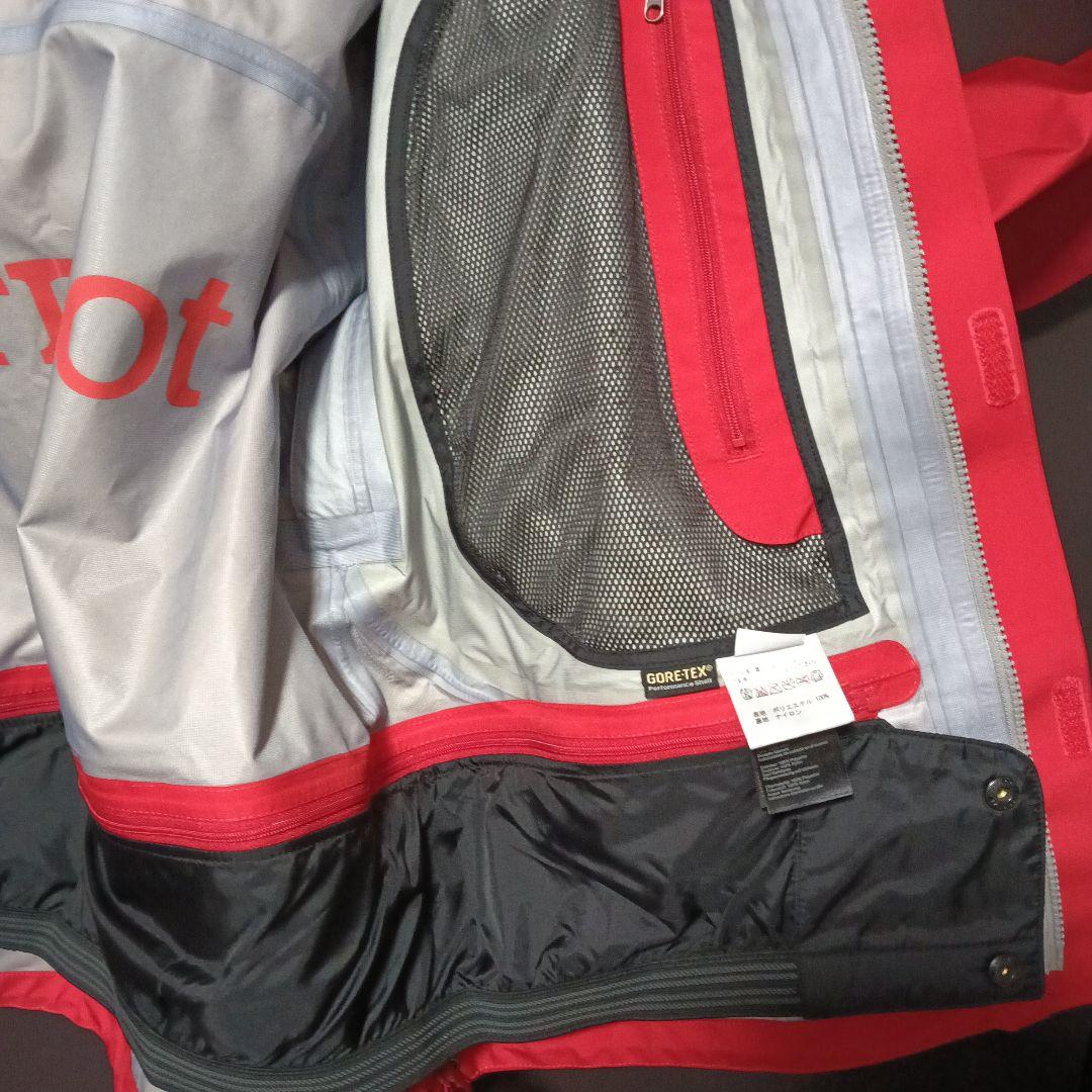 Marmot レッド フルジッパーウェア
