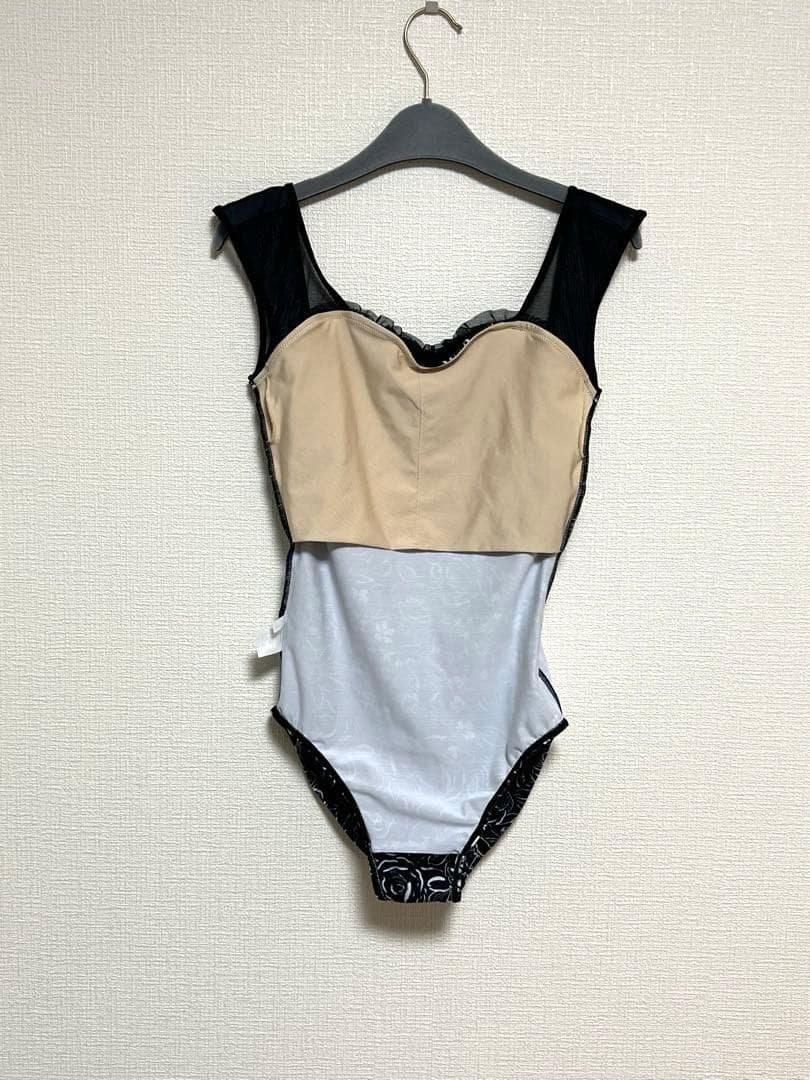 stina スティナ レオタード typeQ サイズ L ブラック ノースリーブ