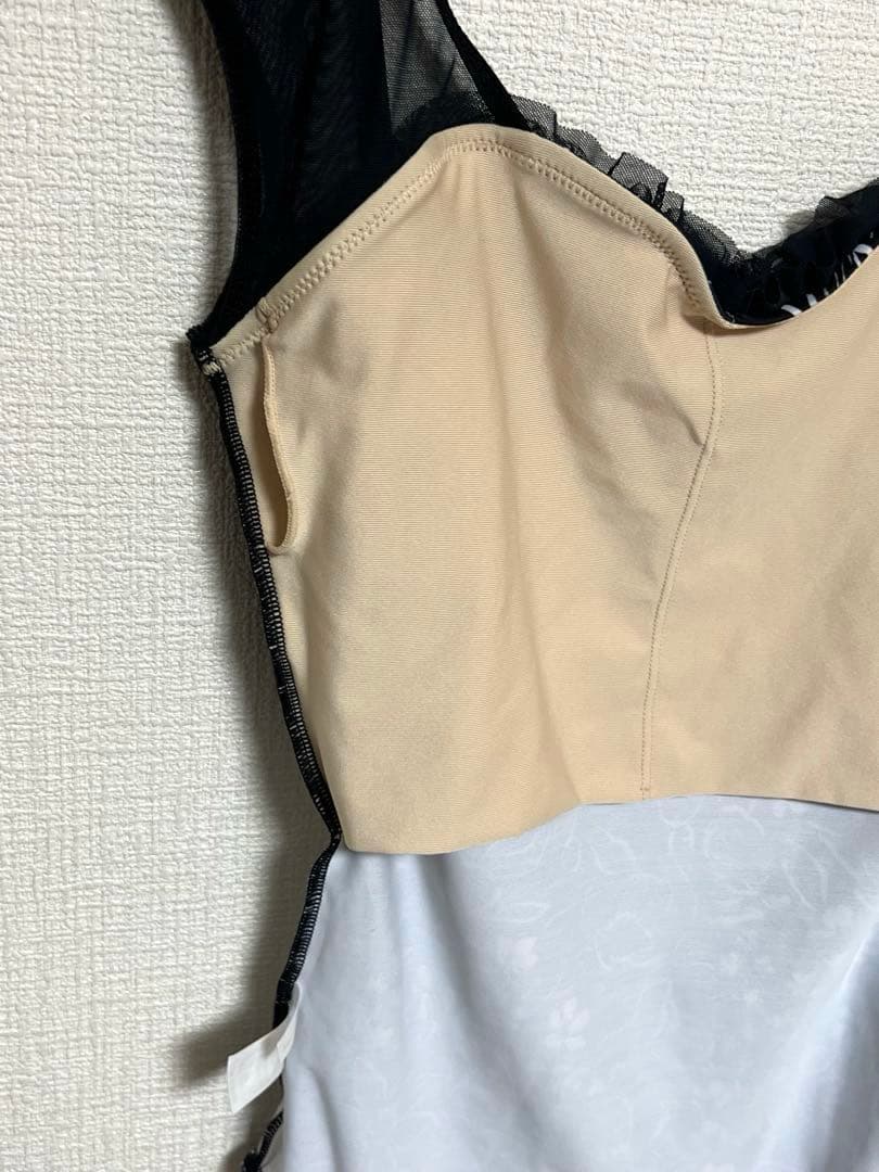 stina スティナ レオタード typeQ サイズ L ブラック ノースリーブ