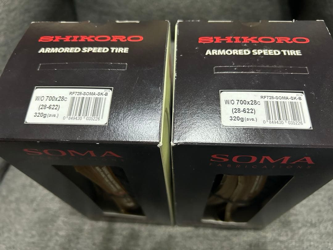 SOMA シコロタイヤ 700×28C 28-622 2本セット