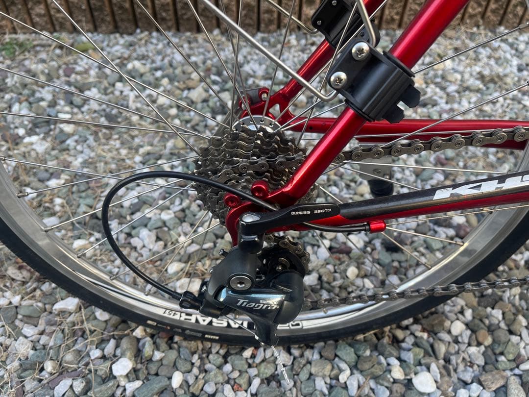 KHS F-20RC Tiagra 2×10s 折りたたみ自転車 レッド