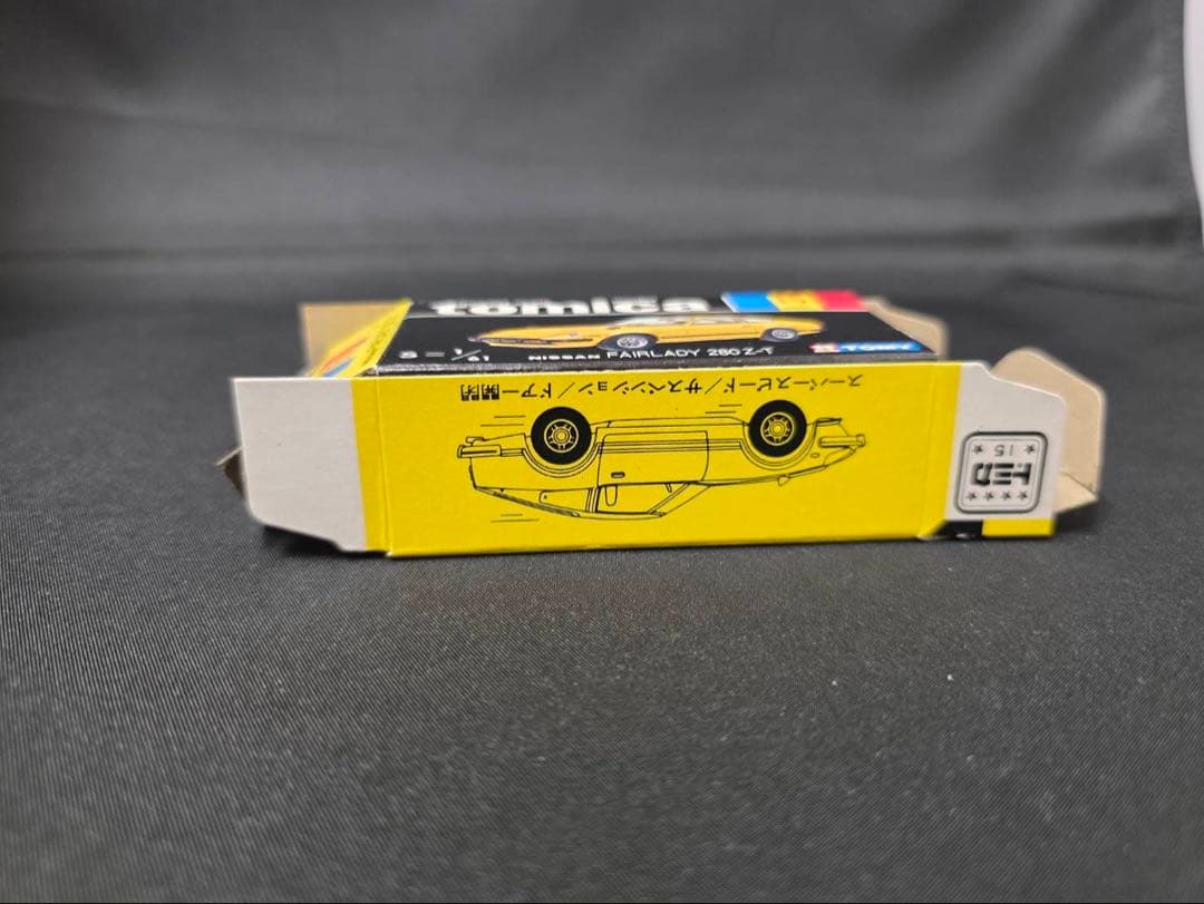 トミカ黒箱15ニッサンフェアレディ280Z-T(日本製) 珍しいベージュシート