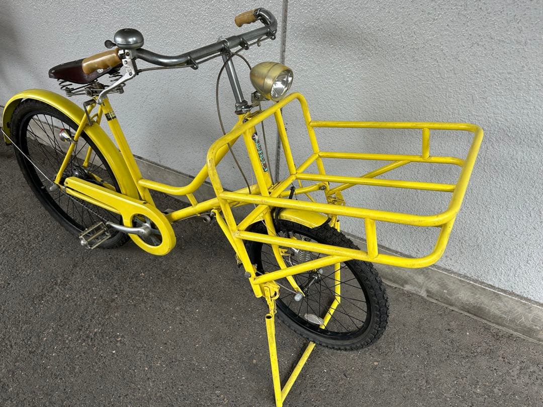 レトロ自転車オランダ風 前２輪　名古屋市近郊手渡限定のみ名古屋市中村北区配送無料