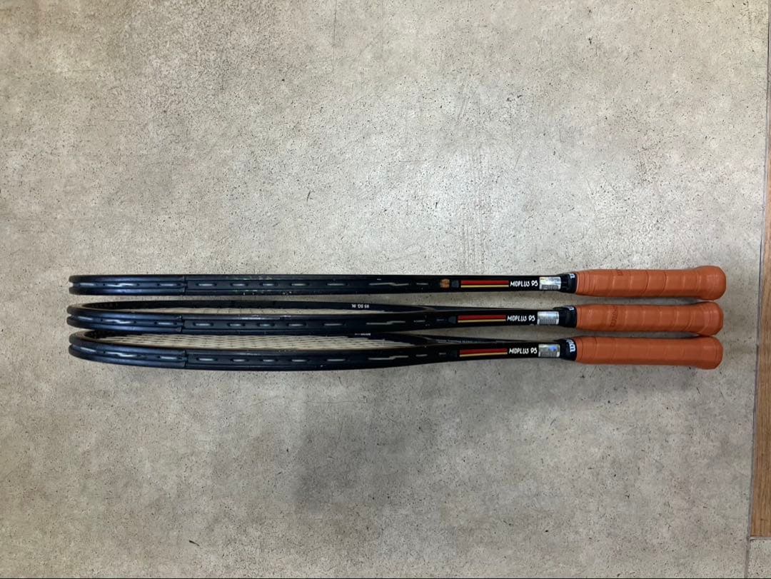 Wilson ProStaff MIDPLUS 95 テニスラケット 3本セット