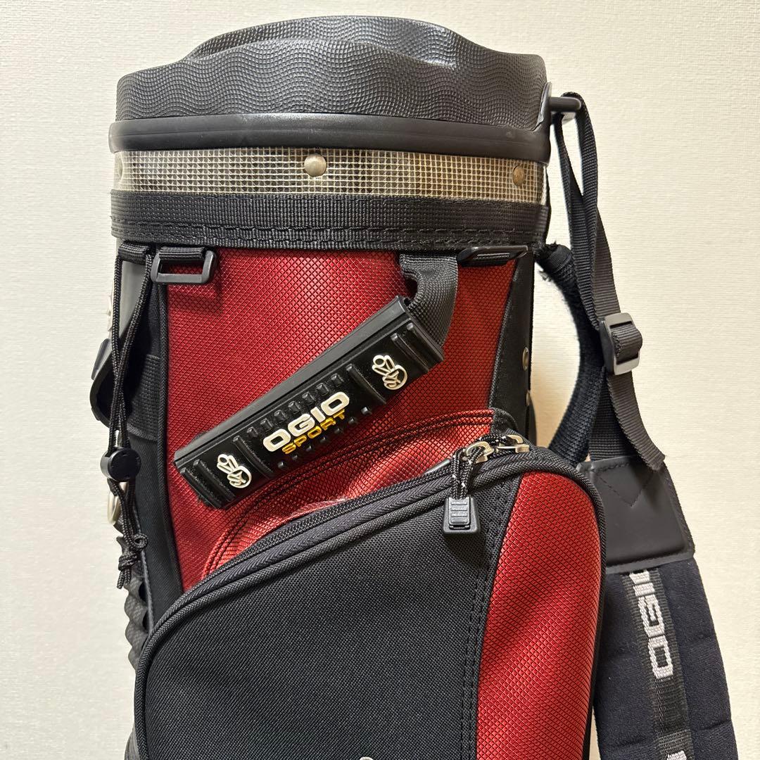 希少 OGIO オジオ キャディバッグ 10分割 ビンテージ 多機能