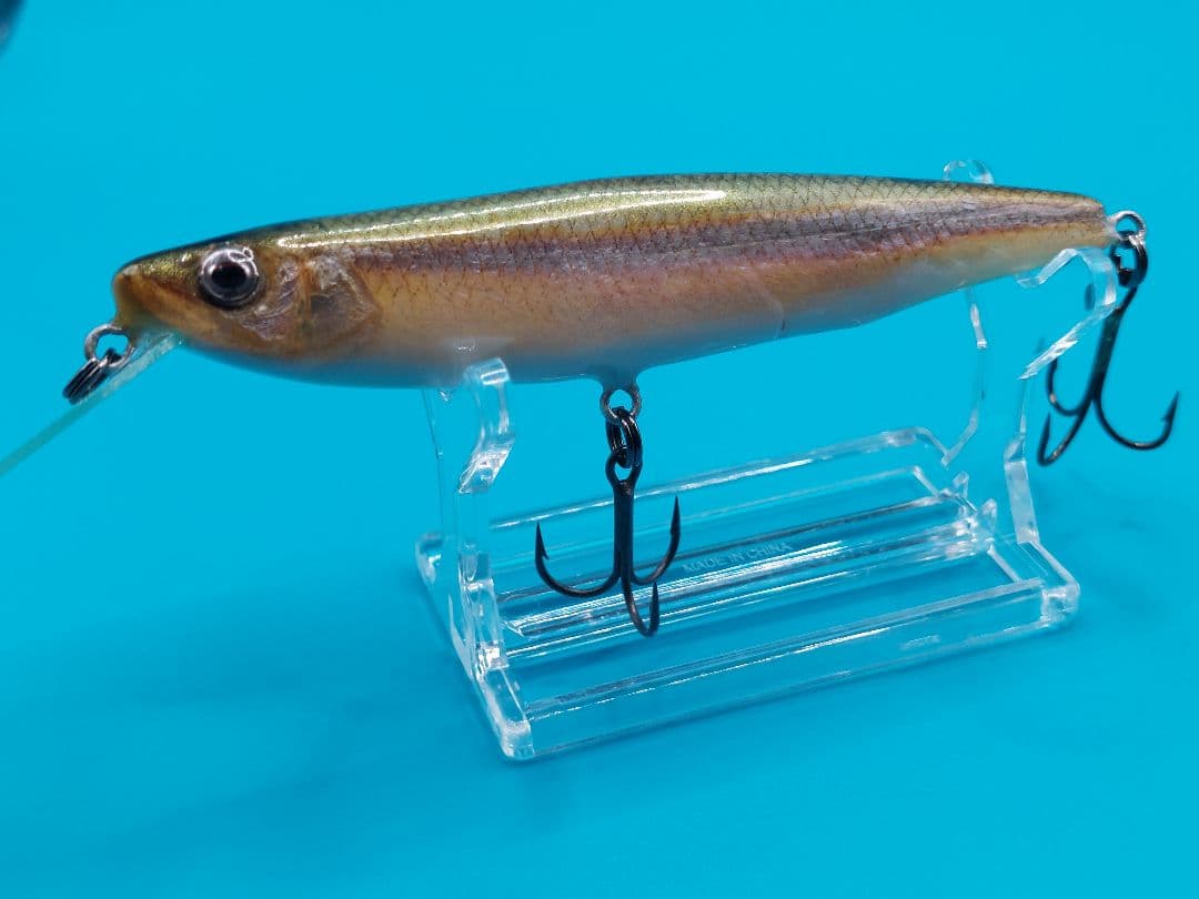 マキルアーオリジナルハンドメイドルアー 公魚剥製仕様