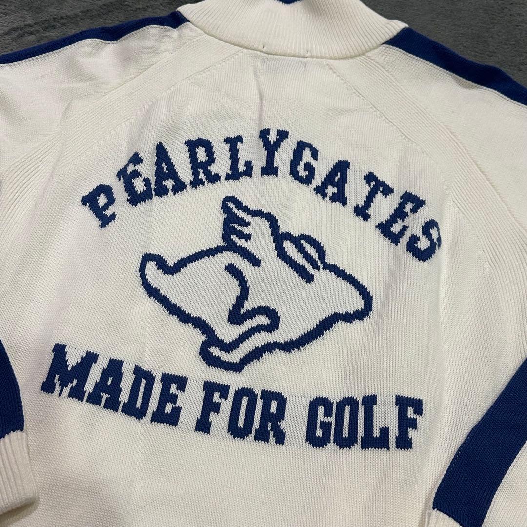【即日発送】PEARLYGATESパーリーゲイツニットセーターハーフジップ