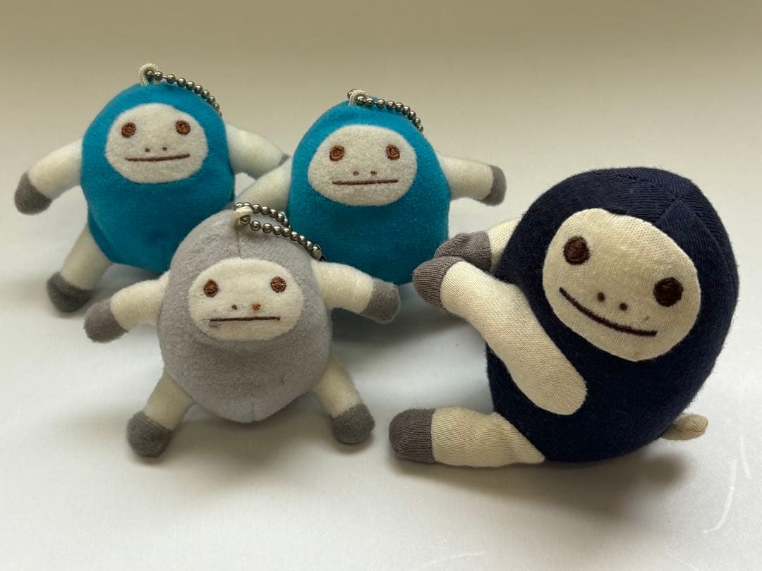 ４個セット なまけたろう ぬいぐるみ マスコット ナマケタロウ ボールチェーン