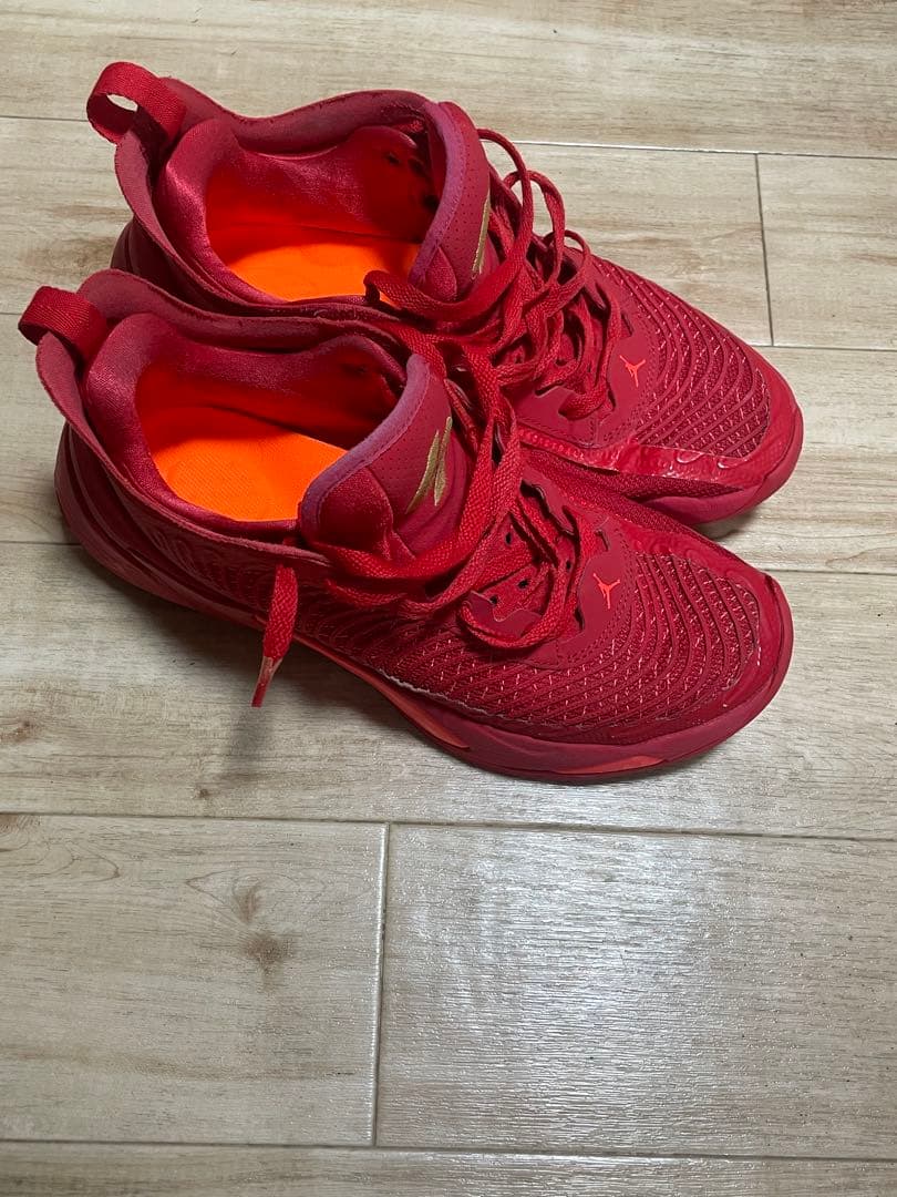 NIKE ジョーダンルカ1のレッドとブラックのセット