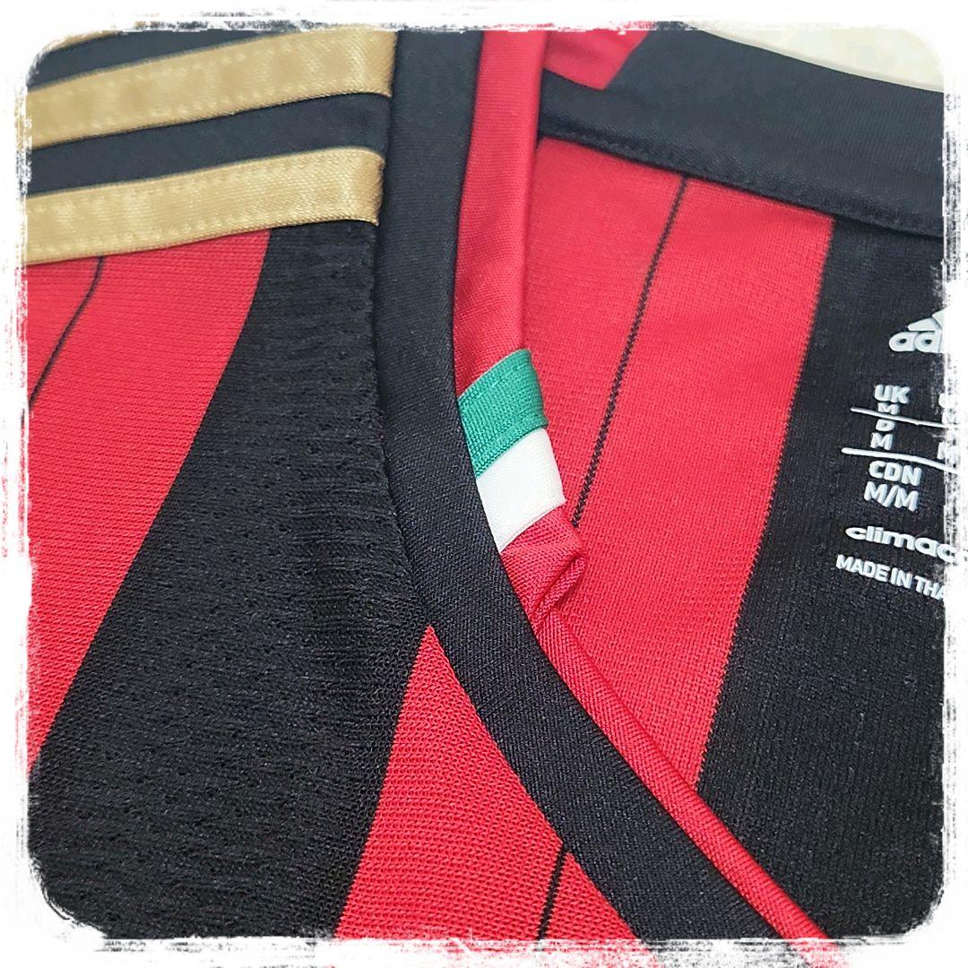 極美品　ACミラン　本田圭佑　ユニフォーム　adidas　サッカー　セリエA